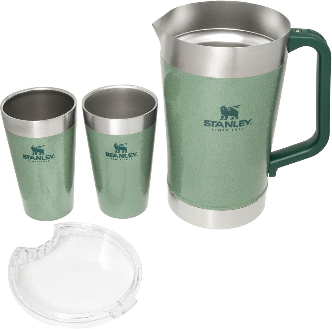 Stanley Stay-Chill Classic Pitcher Set 64OZ / 1.9L + 4 x 16OZ / .47L Schwarz, 64OZ / 1.9L + 4 x 16OZ