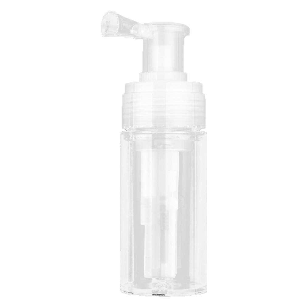 EXCEART Quetschflasche Pulver Sprühflasche Nachfüllbar Transparent Leer Sprayer Flasche Fiber Applic