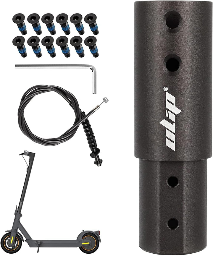 ulip Verlängerungsrohr für Frontpfosten für Elektroroller Verstellbarer Schaft um die Höhe zu erhöhe