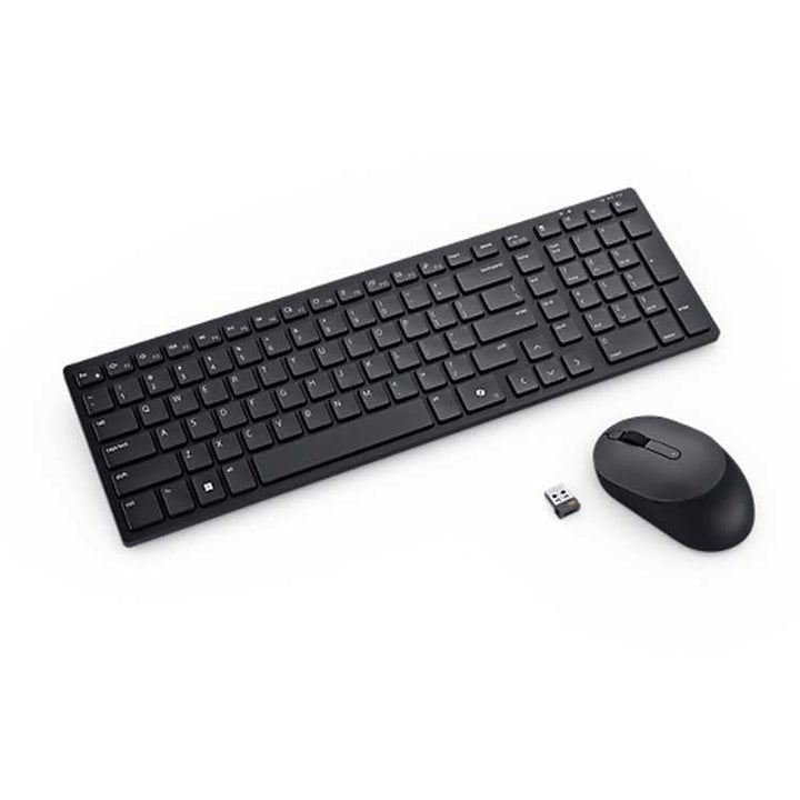 Dell KM555 leise Tastatur und Maus, Spanisch (QWERTY)