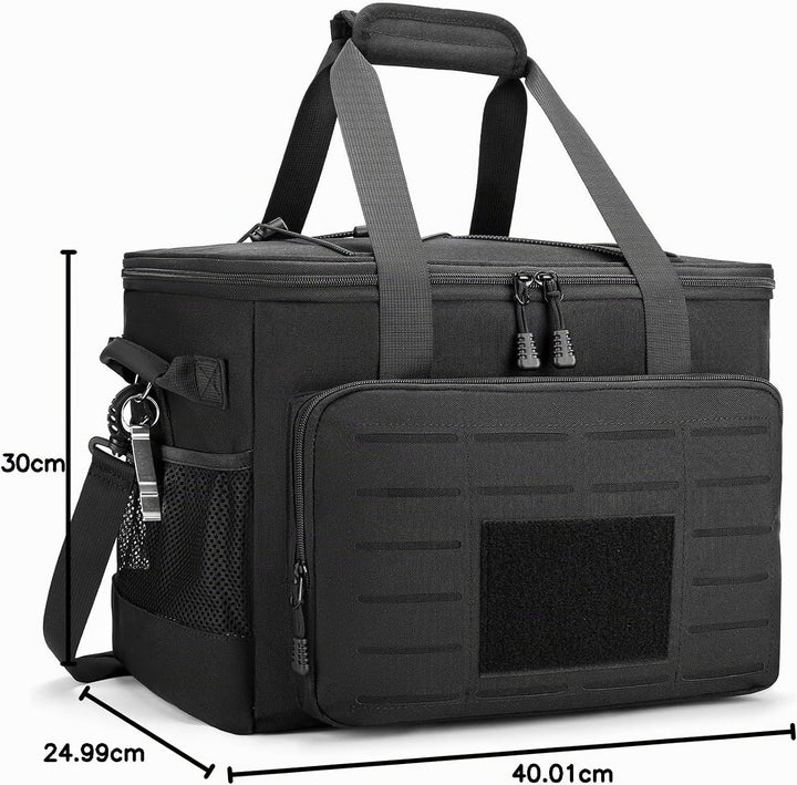 HSHRISH Taktische Kühltasche 20L/30L, Kühlbox faltbar Lunchtasche Herren - wasserdichte und auslaufs