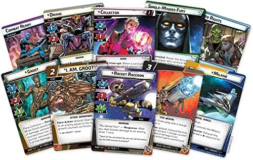 Fantasy Flight Games - Marvel Champions: Expansion: The Galaxy's Most Wanted Expansion - Card Game C