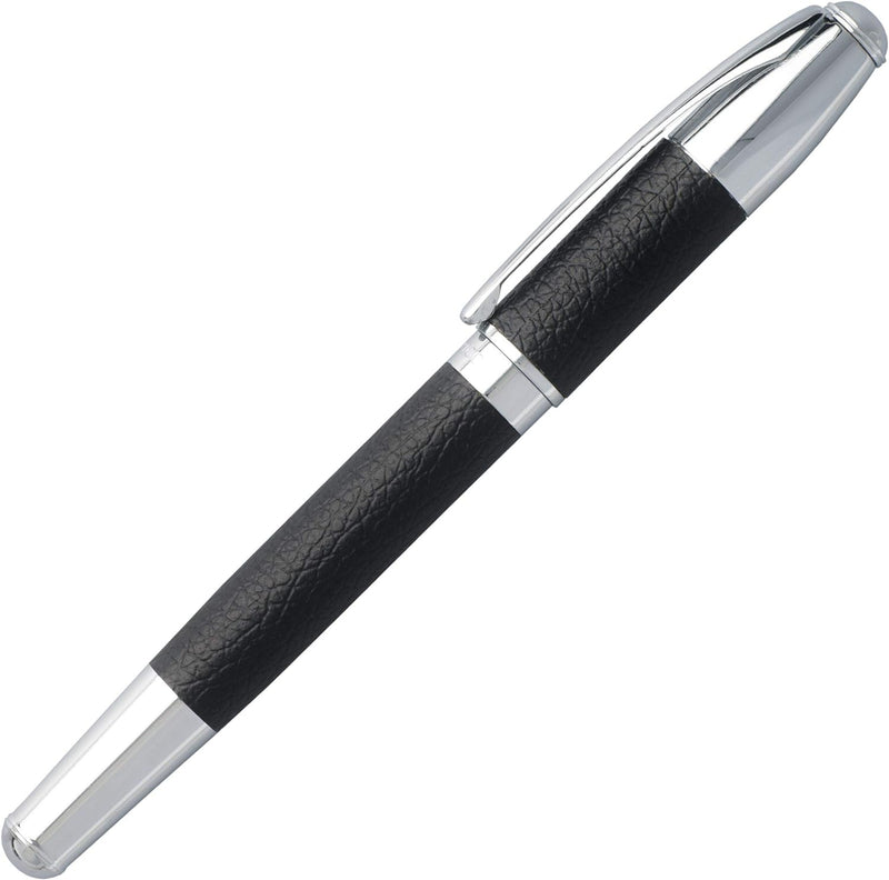 Nina Ricci Luxus Tintenroller Embrun, Premium Schreibstift Schwarz mit schwarzer Tinte