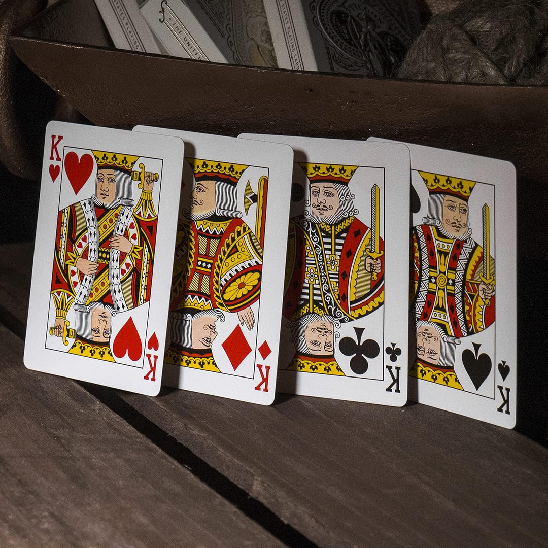 theory11 Playing Cards, Model Number: Tycoon-Ivory Spielkarten, elfenbeinfarben, Poker