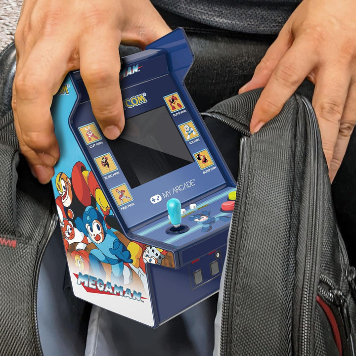 My Arcade Mega Man Micro Player Pro Tragbare Retro-Arcade (6 Spiele in 1)