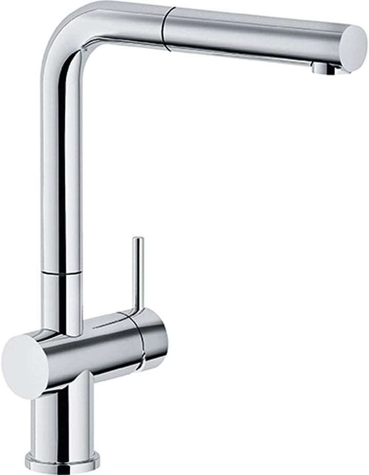 Franke 115.0373.770 Spültischbatterie mit Zugsauslauf Active Plus Pull-Out, Chrome, Chrome