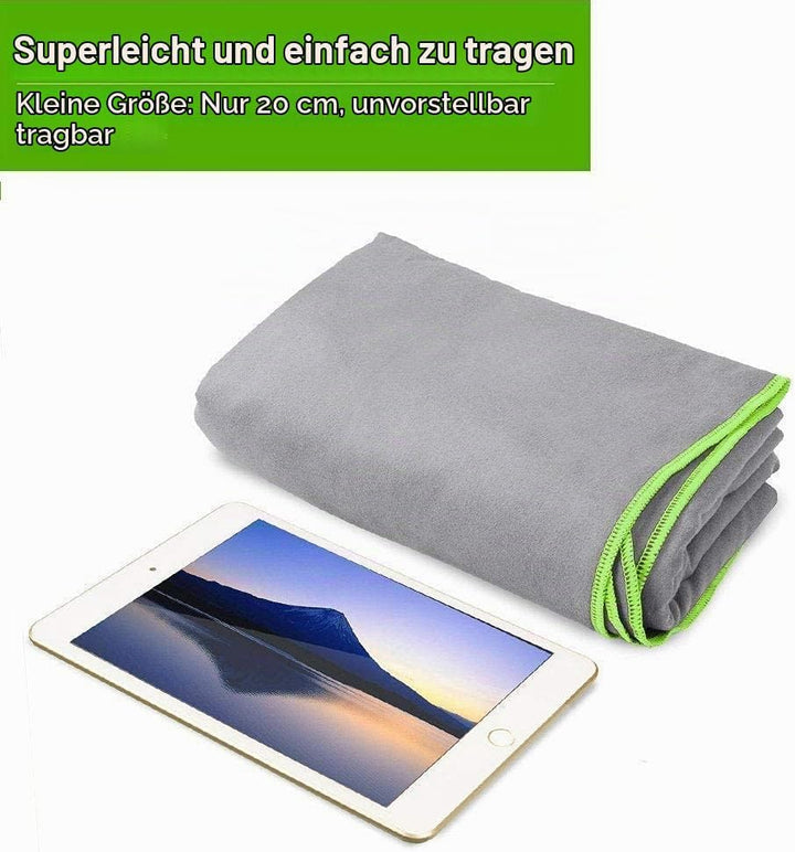 Hiturbo Mikrofaser Handtuch Poncho, Umziehhilfe Strand, Surf Poncho Herren und Damen Changing Robe,