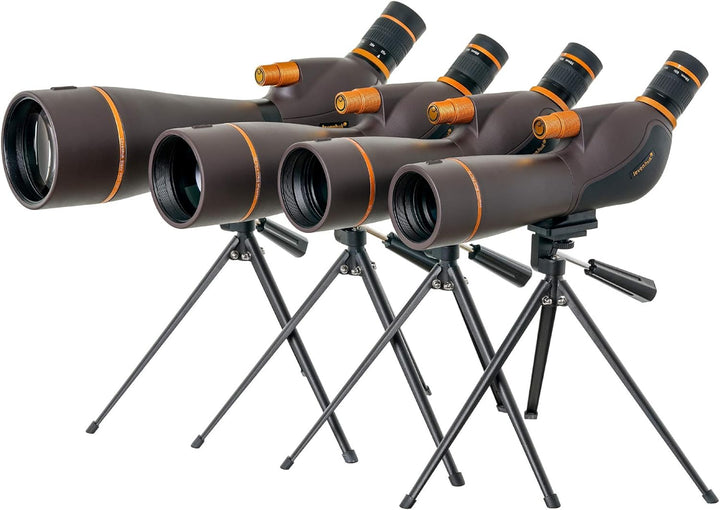 Levenhuk Blaze PRO 60 Wasserdichtes Zoom Spektiv mit Durchgehend Mehrfachvergüteter Optik, Winkeloku