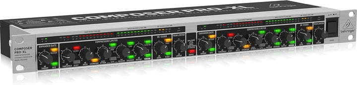 Behringer COMPOSER PRO-XL MDX2600 V2 2-Kanal-Expander/Gate/Kompressor/Peak-Limiter der Referenzklass