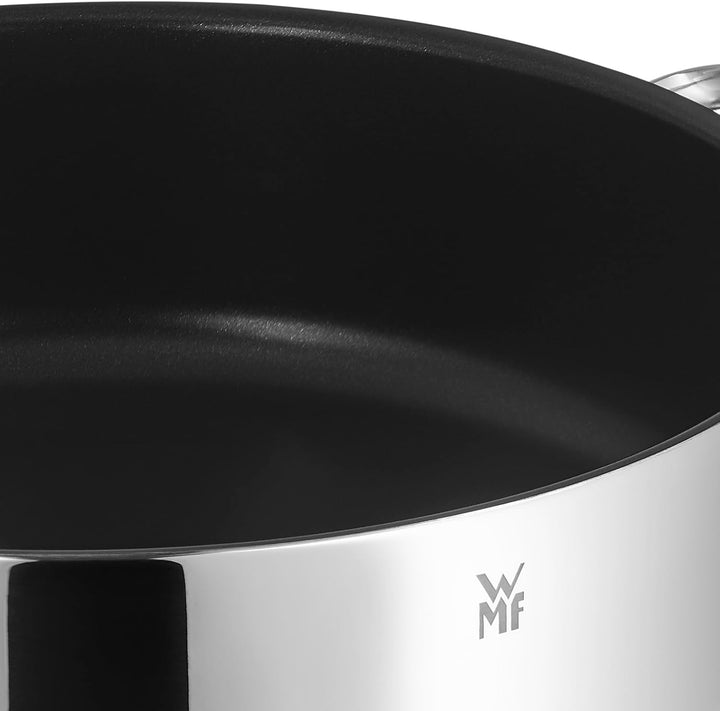 WMF Schmorpfanne 28 cm hoher Rand, Bräter Induktion, Schmortopf mit Deckel 5,0l, Pfanne Induktion, C