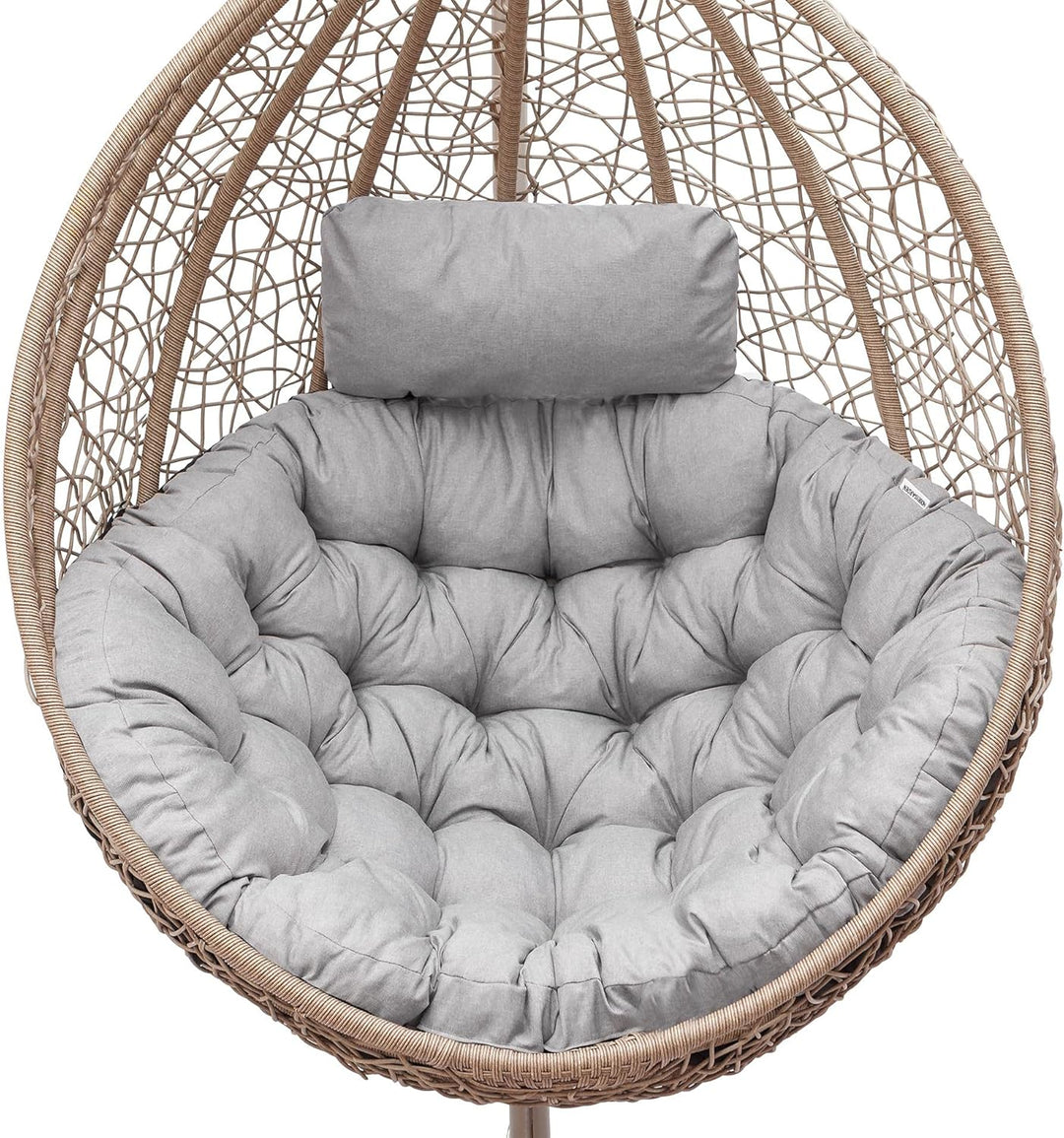 PillowPrim Hängesessel Kissen, Auflage für Polyrattan/Rattan Hängeschaukel, Polster, Hängekorb, Scha