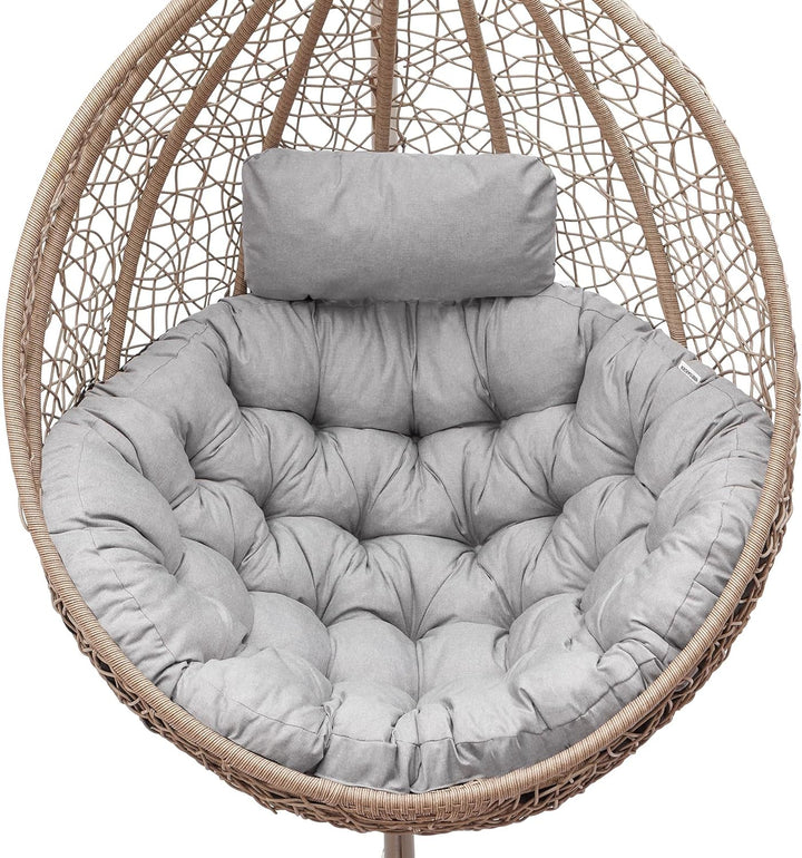 PillowPrim Hängesessel Kissen, Auflage für Polyrattan/Rattan Hängeschaukel, Polster, Hängekorb, Scha