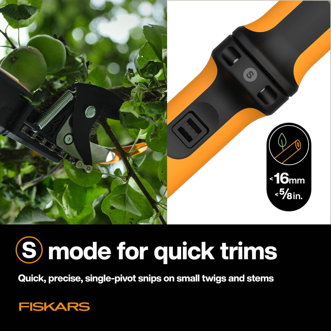 Fiskars X-series DualAction Schneidgiraffe UPX96, 2-in-1-Modus für schnelle oder kraftvolle Schnitte
