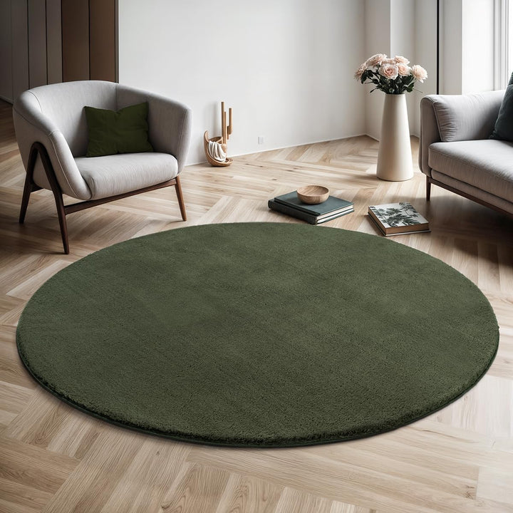 the carpet Relax – Superweiches Badezimmerteppich, Flauschige Badematte in Felloptik, rutschfest & W
