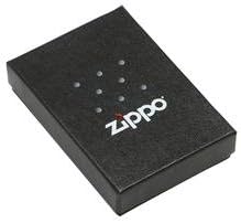 Zippo 240 Feuerzeug 60000808 Classic Vintage Benzinfeuerzeug, Messing, Brushed Brass w slashes, Brus