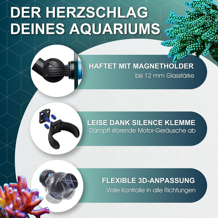 TUNZE Turbelle nanostream 6025 Strömungspumpe Schwarz