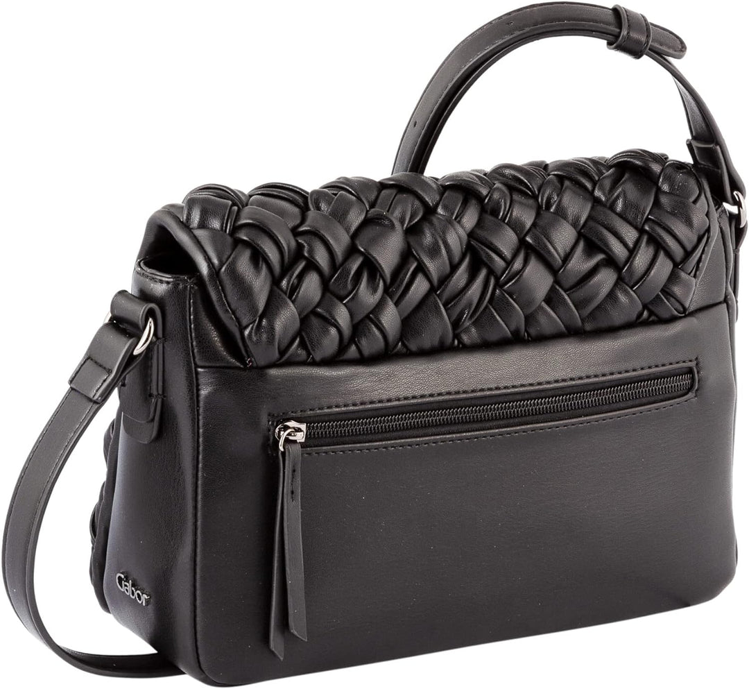 Gabor bags Gianna Damen Umhängetasche Umschlagtasche Schwarz 27x19x10,5, Schwarz 27x19x10,5