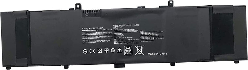 AKKEE 48Wh B31N1535 Laptop Akku für Asus ZenBook UX310 UX310UA UX310UA-1A UX310UA-1C UX310UA-FB035T