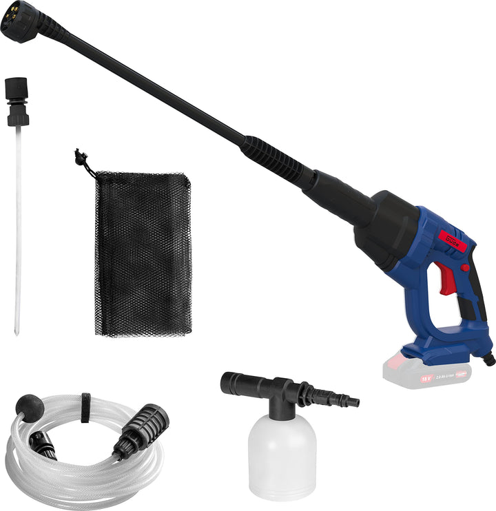 Güde 58441 Akku Druckreiniger DR 18-0 (18 V, Easy-Energy-Exchange, 22 bar max. Druck, 120 l/h max. F