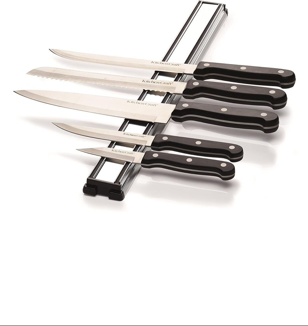 KitchenCraft Deluxe Magnetleiste für Messer, 45 cm