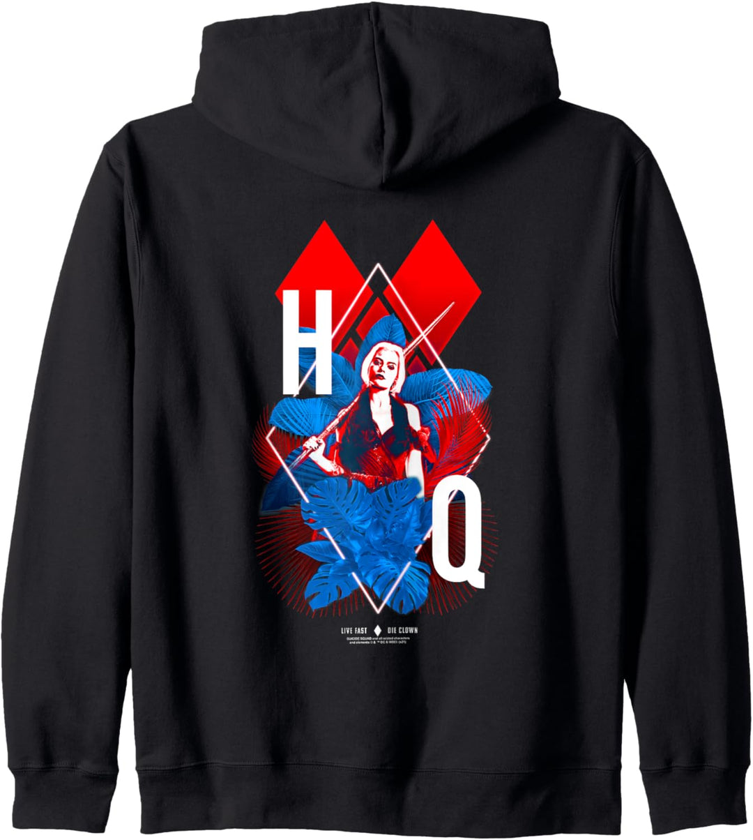 The Suicide Squad Harley Quinn Diamonds Kapuzenjacke