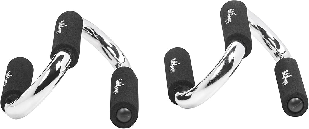 Bad Company Premium Liegestützgriffe I Push Up Stand Bar für Liegestütze mit gepolsterten Griffen I
