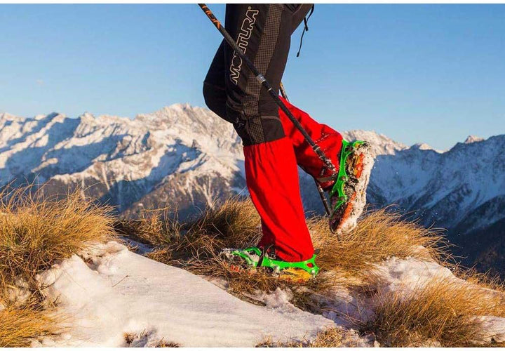 Nortec Steigeisen Nordic Made in Italy für Wandern und Trail Running Winter auf EIS und Schnee, Micr