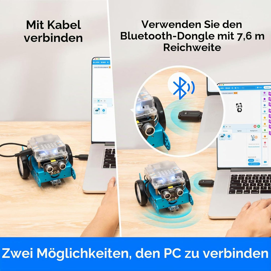 Makeblock mBot Robot Car STEM Spielzeug Programmierbares Roboticset mit Dongle Roboter Programmierba