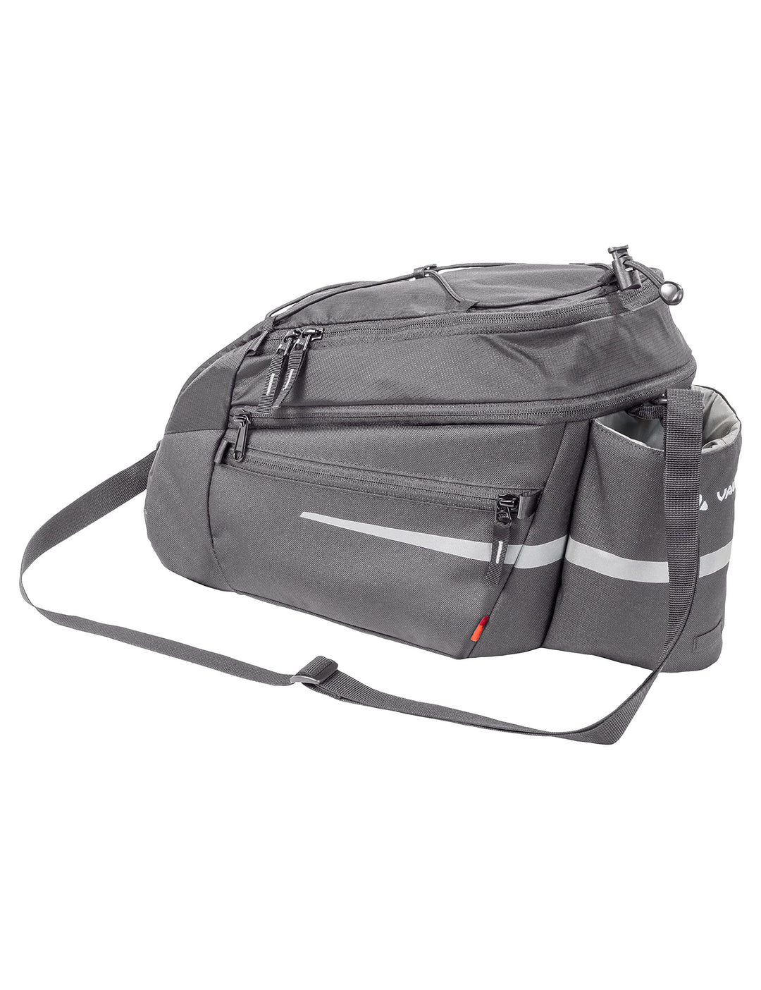 VAUDE 12705 Unisex – Erwachsene Silkroad L (Snap-it) Gepäckträgertaschen Einheitsgrösse Anthracite,