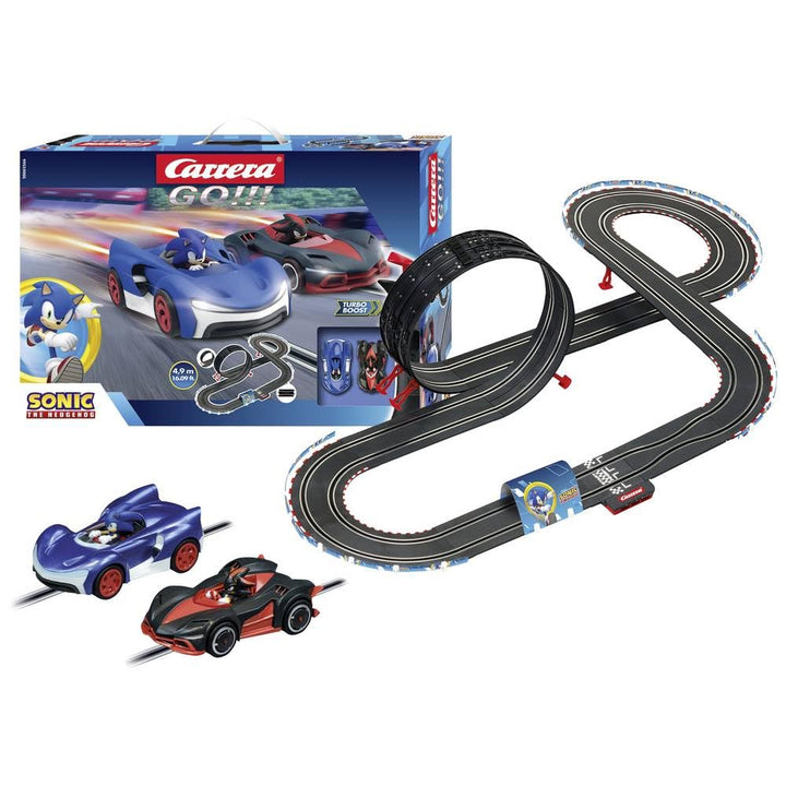 Carrera - 20062566 - GO I Sonic the Hedgehog 4.9 I Offizielles SEGA Sonic the Hedgehog Autorennset I