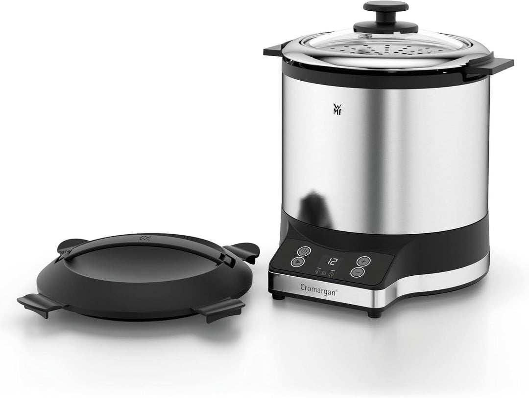 WMF Küchenminis Reiskocher (220 W, mit Lunch-to-go-Box, Damfgarer, platzsparend, Innentopf mit To-Go