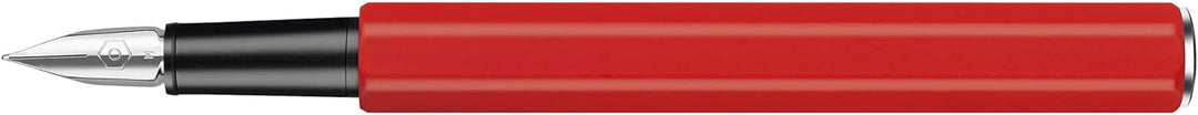 Caran d'Ache 849 Metall Füllfederhalter matt Rot B, 1 Stück (1er Pack)