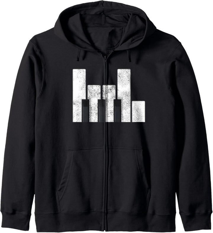 Klavier - Klassische Musik Rock Lustig Pianist Geschenk Kapuzenjacke