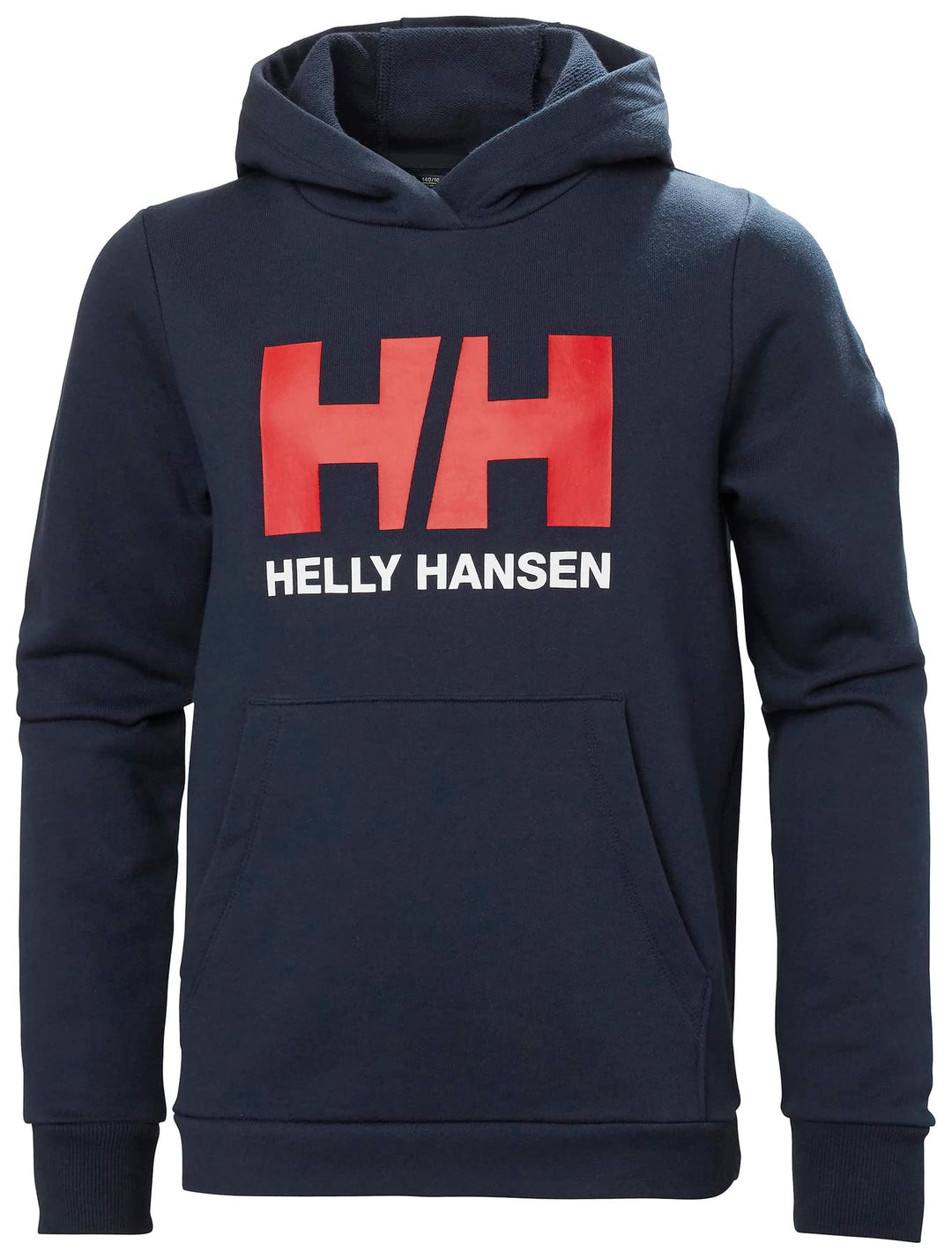 Helly Hansen Unisex Junior HH Logo Kapuzenpullover 2.0 8 Marineblau, 8 Marineblau