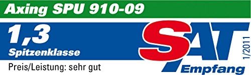 Axing SPU 910-09 SAT-Multischalter 10 Teilnehmer DiSEqC erweiterbar aktiv Quad-tauglich energiespare