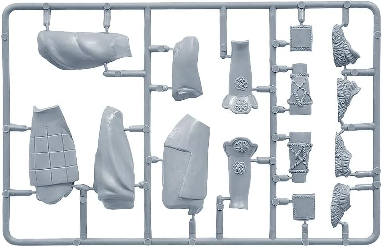 MiniArt 16028 1:16 Fig. Samurai Krieger - originalgetreue Nachbildung, Modellbau, Plastik Bausatz, B