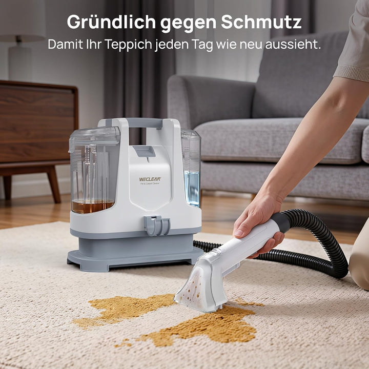 WECLEAN C2 Waschsauger Teppichreiniger,nasssauger polsterreiniger, Innenreinigungsmaschine，Entwickel
