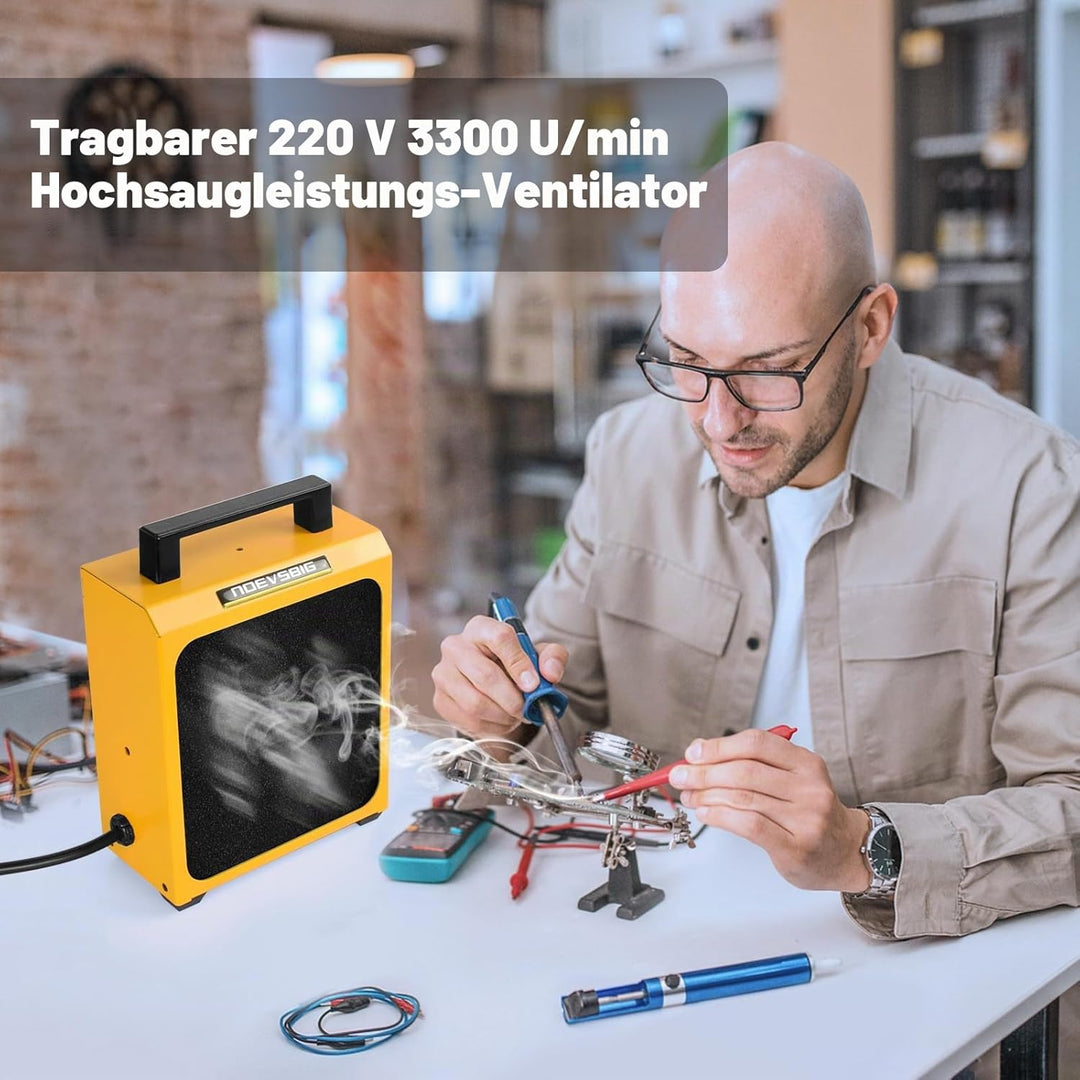 Lötrauchabsorber, Rauchverhinderungsabsorber Entferner Dunstabzugs Rauchschutz Absorber DIY Arbeitsv