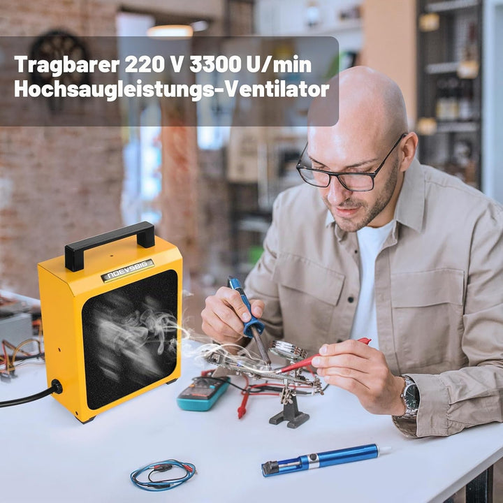 Lötrauchabsorber, Rauchverhinderungsabsorber Entferner Dunstabzugs Rauchschutz Absorber DIY Arbeitsv