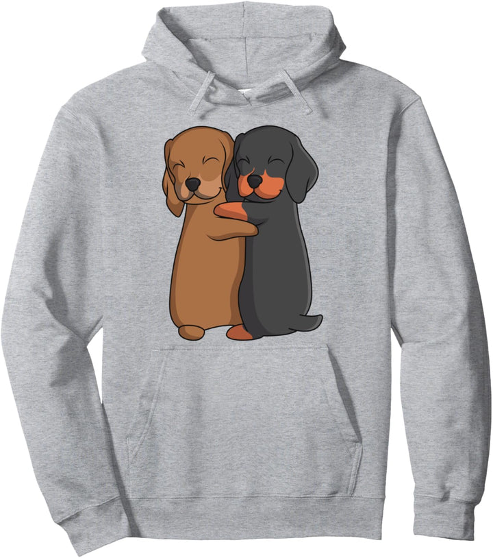 Dackel Dachshund Teckel Frauchen Herrchen Kinder Frauen Pullover Hoodie