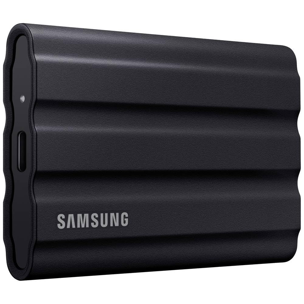 Samsung Portable SSD T7 Shield, 1 TB, USB 3.2 Gen.2, 1.050 MB/s Lesen, 1.000 MB/s Schreiben, Robuste