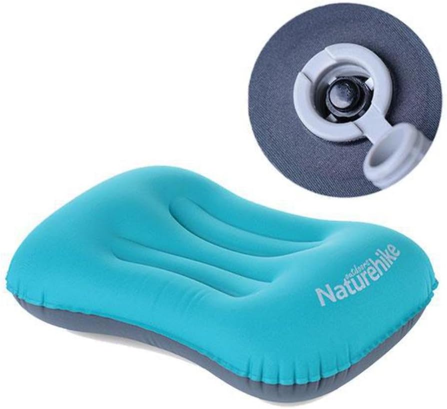 Naturehike Leichtes TPU Aeros aufblasbares Kissen mit Neuer Düse blau, Blau