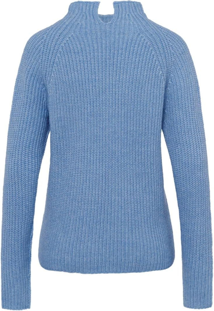 BRAX Damen Style Lea Fancy Knit Pullover 38 Iced Blue, 38 Iced Blue