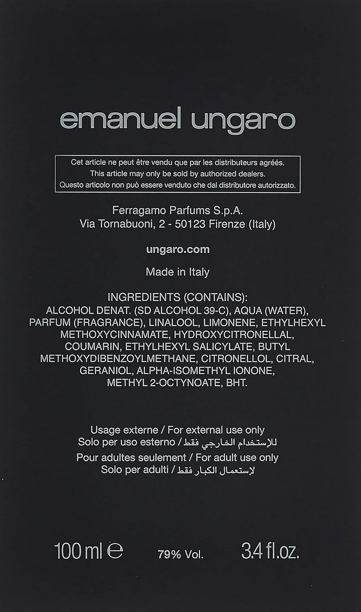 UNGARO Eau de Toilette Herren III Parfum Aromatique 100 ml