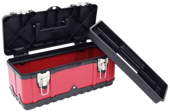 KS Tools 850.0355 Kunststoff-Stahlblech-Werkzeugkiste, 395x180x170mm