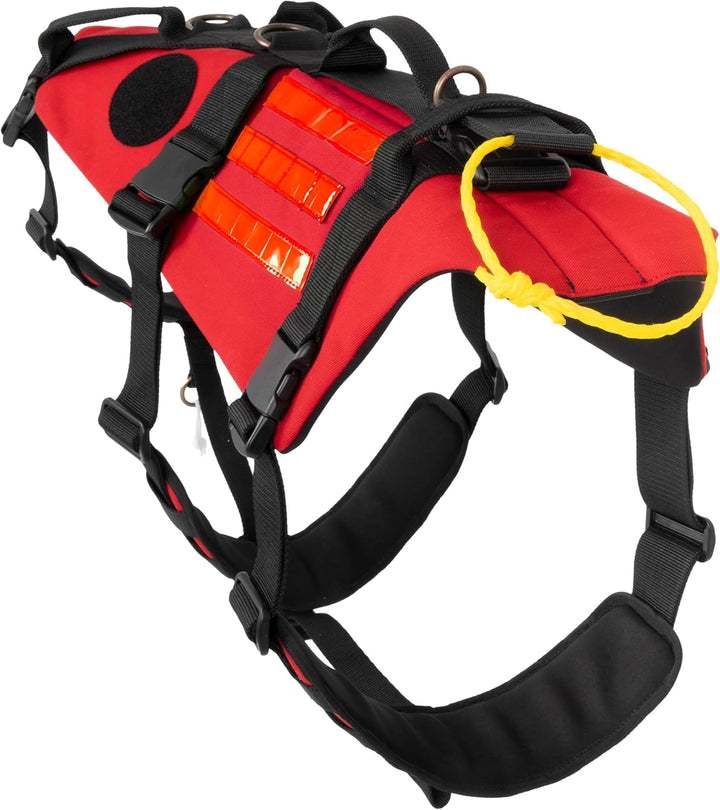 ELITE BAGS - RESCUE'S Dog Geschirr für Hunde | Grösse L | Komfortables Geschirr | mit Reflexstreifen