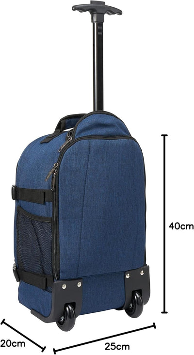 Cabin Max Metz - Ryanair Handgepäck 40x20x25 Perfekter Reiserucksack für Flugzeug, Rucksack & Tasche