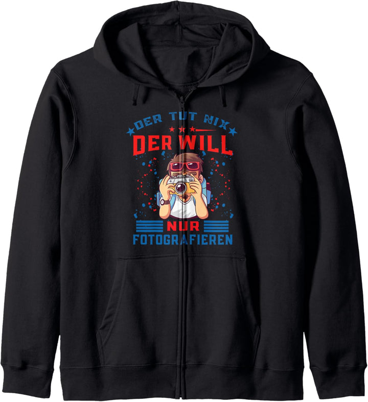 Der Tut Nix Der Will Nur Fotografieren Lustiges Fotografen Kapuzenjacke