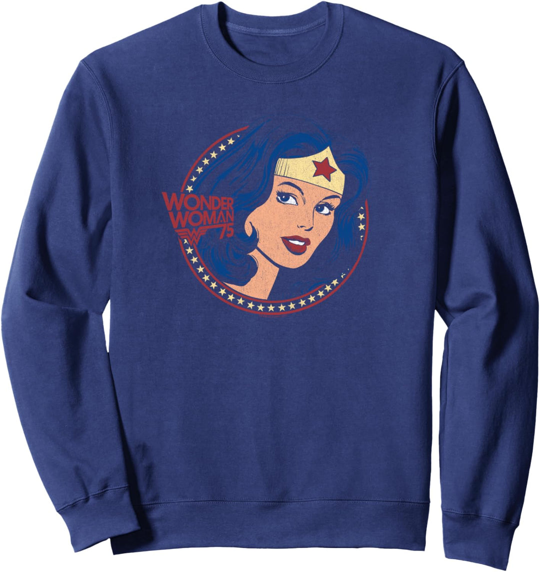 Wonder Woman 75 Starburst Portrait Sweatshirt