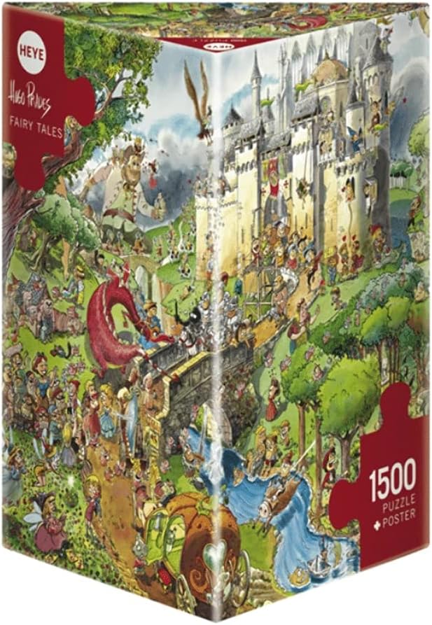 Heye HY29414 Verlag Fairy Tales, Prades Puzzle, Brown
